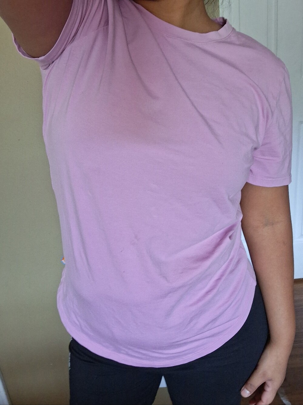 lululemon athletica Pink🩷 Crewneck Short Sleeve Top Size 6